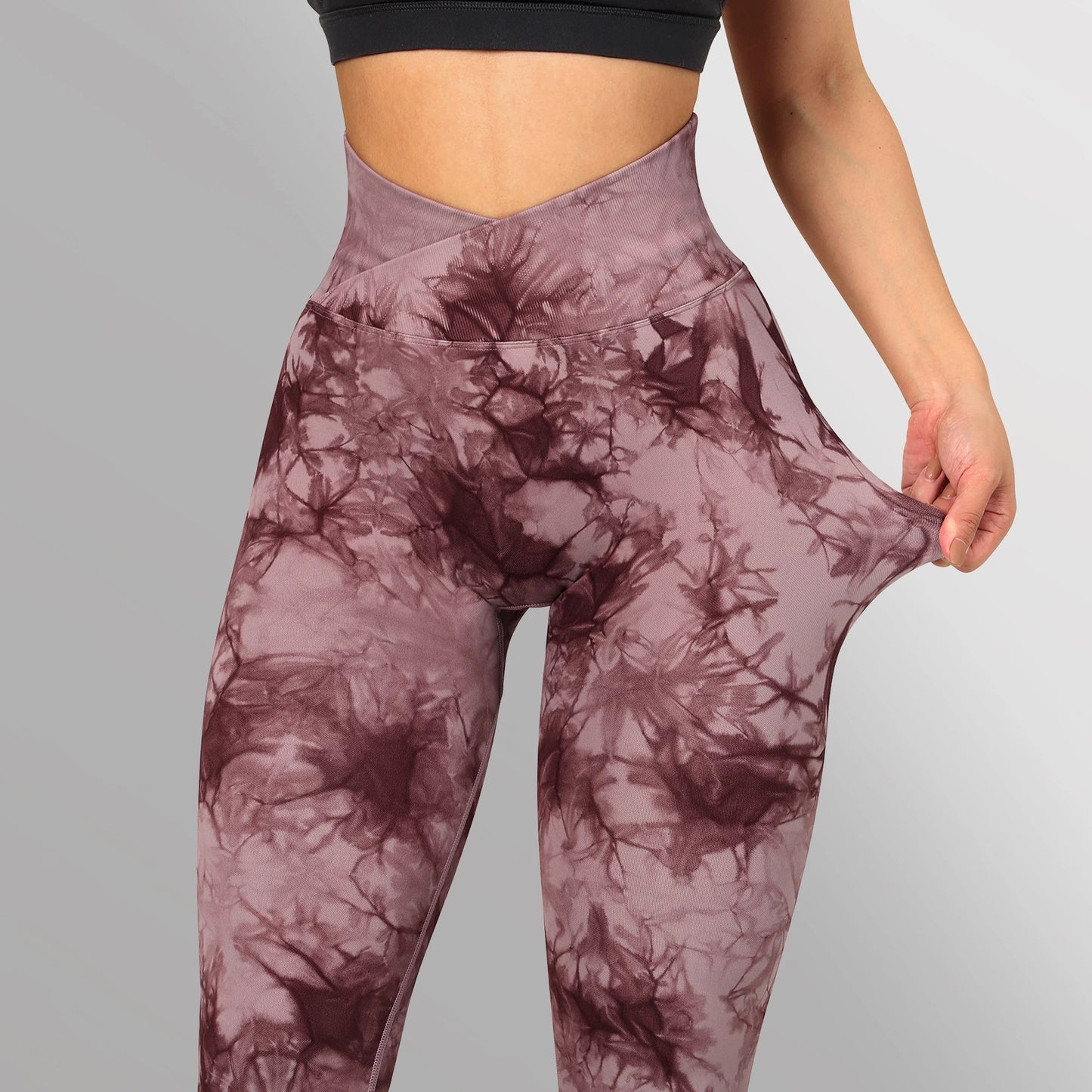 Seamless Tie Dye Leggings