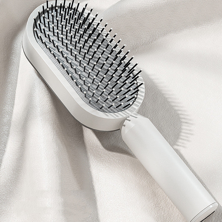 Self Cleaning Hair Brush For Women - MICHI TO SATI