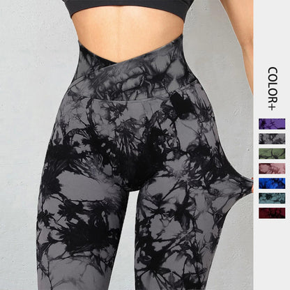 Seamless Tie Dye Leggings