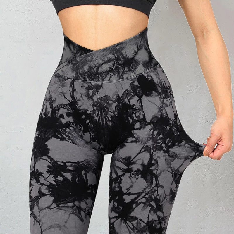 Seamless Tie Dye Leggings