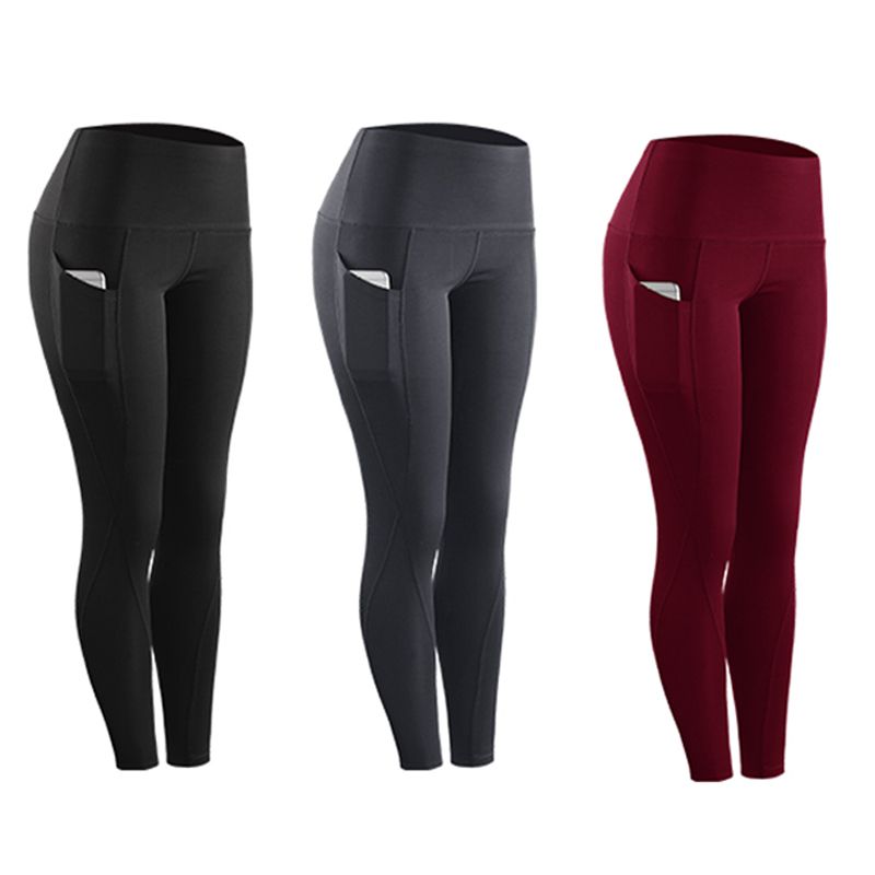 Sportswear Casual Leggings Pants with Pocket