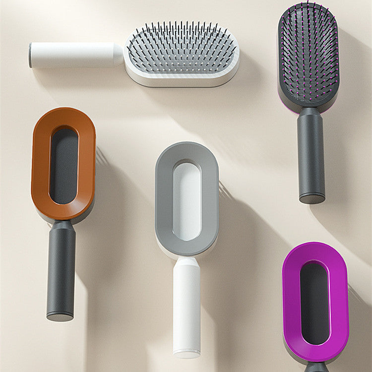 Self Cleaning Hair Brush For Women - MICHI TO SATI