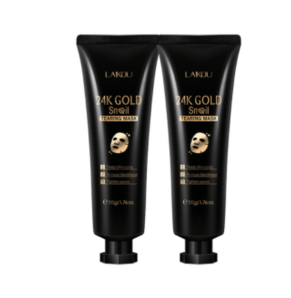 Gold Foil Snail Tear-Off Mask Hydrating - MICHI TO SATI